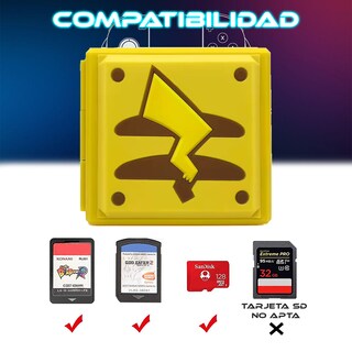 Foto 6 | Estuche Porta Juegos Para N-switch Amarillo