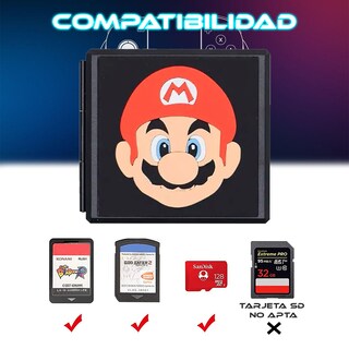 Foto 6 | Estuche Portajuegos de Nintendo Switch Capacidad 12 Cartuchos