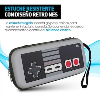 Foto 2 | Language Funda Estuche Protector Retro Nintendo Switch Eo Safe Imports Esi-14458-1 Multicolor