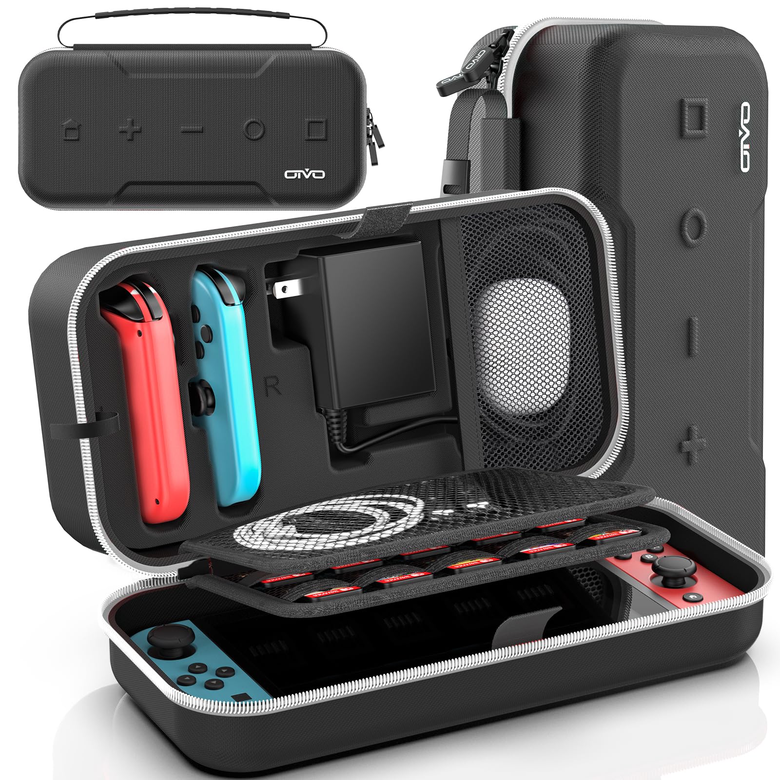 Foto 2 pulgar | Funda De Transporte Oivo Switch Oled Compatible Con Nintendo White - Venta Internacional.