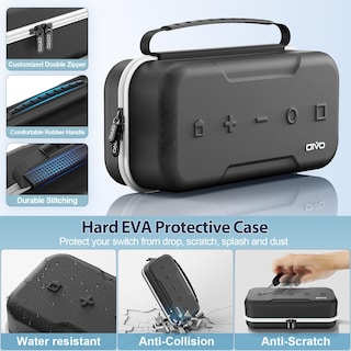 Foto 4 | Funda De Transporte Oivo Switch Oled Compatible Con Nintendo White - Venta Internacional.