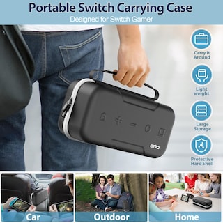 Foto 6 | Funda De Transporte Oivo Switch Oled Compatible Con Nintendo White - Venta Internacional.