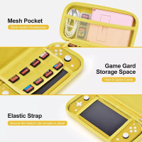 Foto 3 | Kit De Accesorios Para Switch Lite Funda 15 En 1eo Safe Imports Esi-14453-1 Amarillo