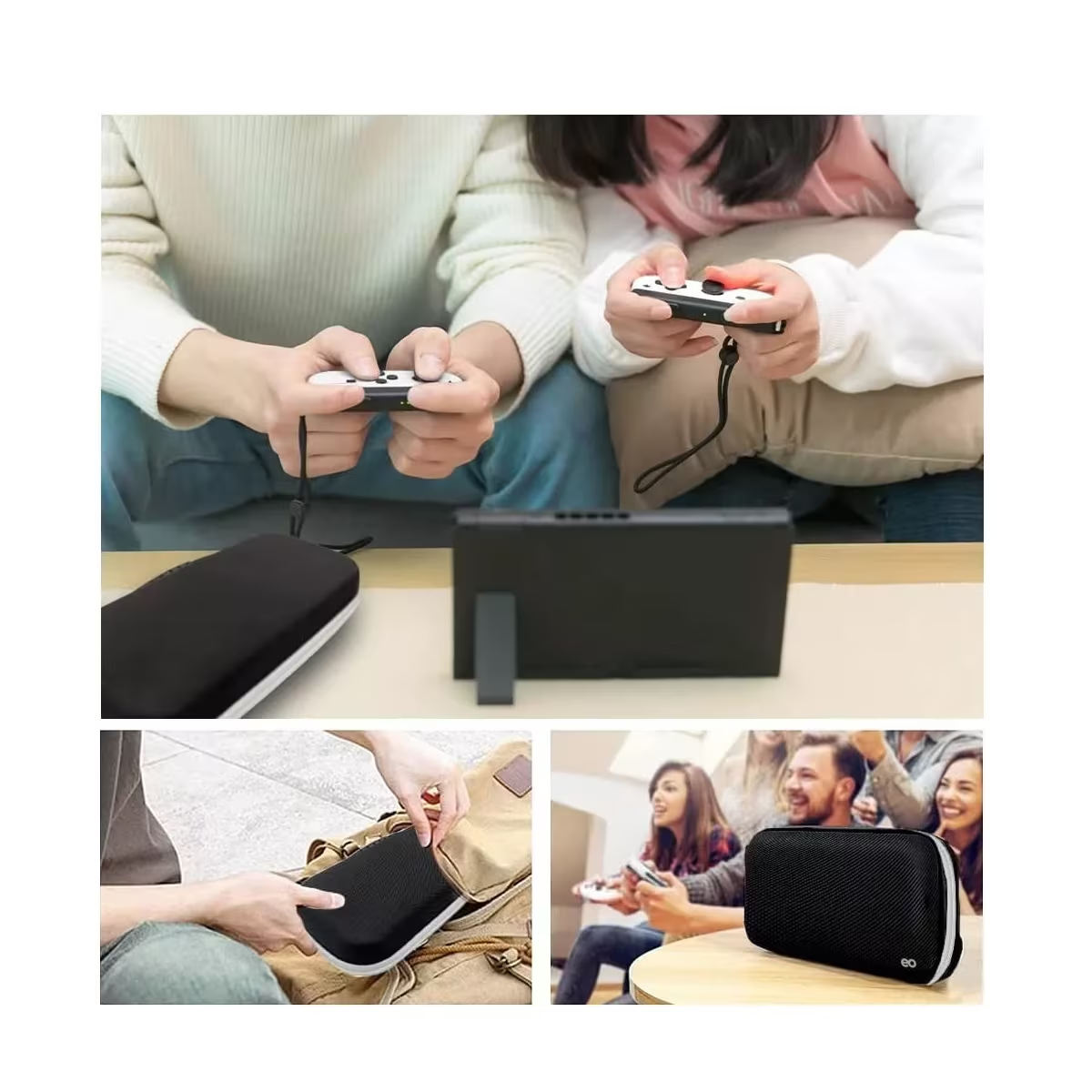 Foto 5 pulgar | Kit de Estuche y Accesorios para Nintendo Switch Eo Safe Imports ESI-14427-1 Multicolor 35 Piezas