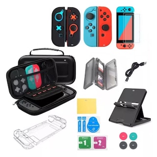 Foto 1 | Kit De 25 Accesorios Para Nintendo Switch No Incluye Consolas Eo Safe Imports Esi-8091-1 Multicolor