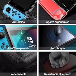 Foto 2 | Kit De 25 Accesorios Para Nintendo Switch No Incluye Consolas Eo Safe Imports Esi-8091-1 Multicolor