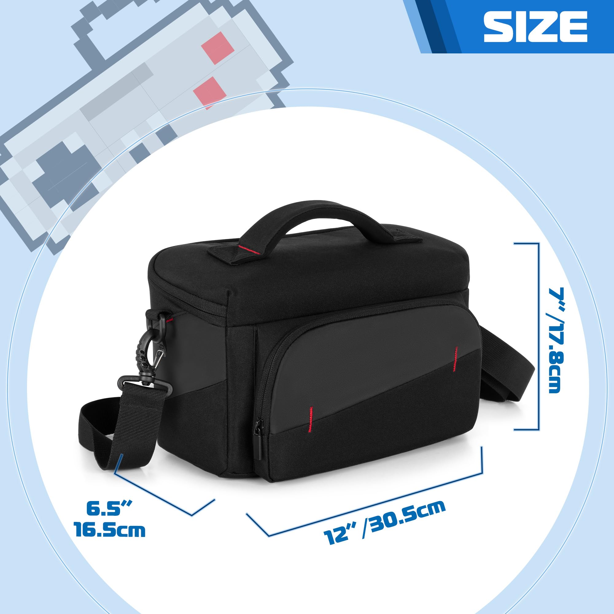 Foto 7 pulgar | Funda Luxja Para Nintendo Switch/steam Deck/playstation - Venta Internacional.