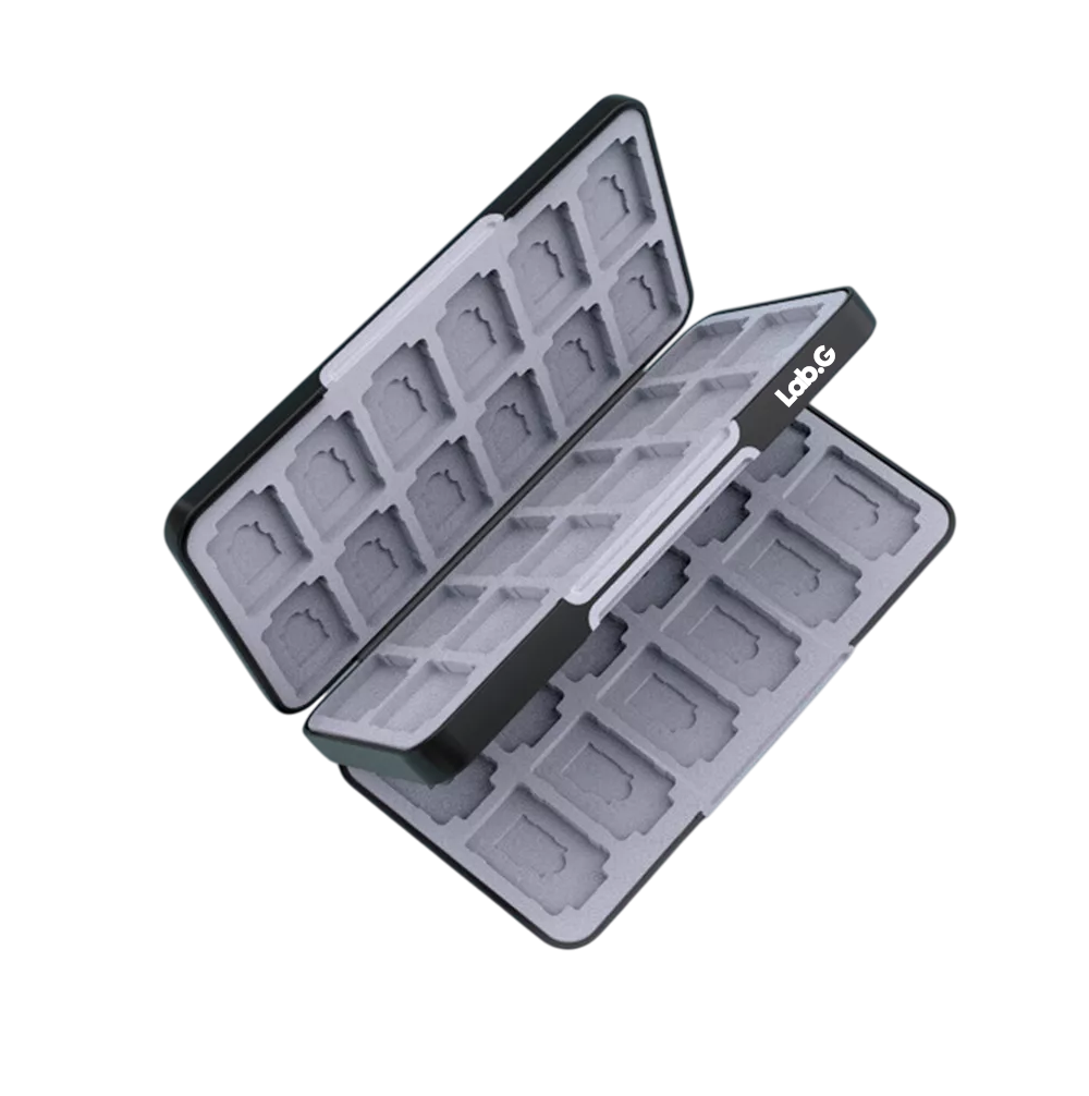Foto 2 pulgar | Juego Protector Estuche Lab.g Para Nintendo Switch, Tarjeta Funda, Negro/gris