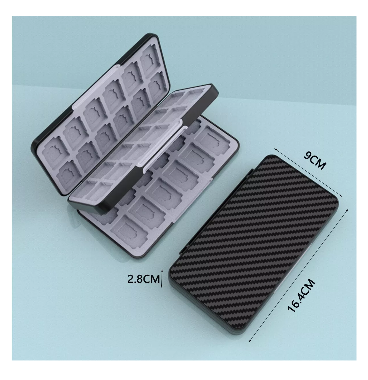 Foto 4 pulgar | Juego Protector Estuche Lab.g Para Nintendo Switch, Tarjeta Funda, Negro/gris