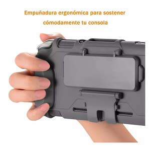 Foto 2 | Funda Protectora Con Soporte Para Nintendo Switch Lite -d Negro