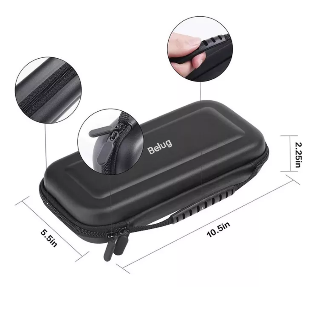 Foto 4 pulgar | Kit De Accesorios Con Estuche Para Nintendo Switchlite 20en1 Belug, Negro