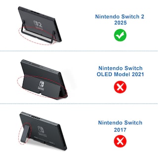 Foto 2 | Funda Fintie para Nintendo Switch 2-Venta Internacional