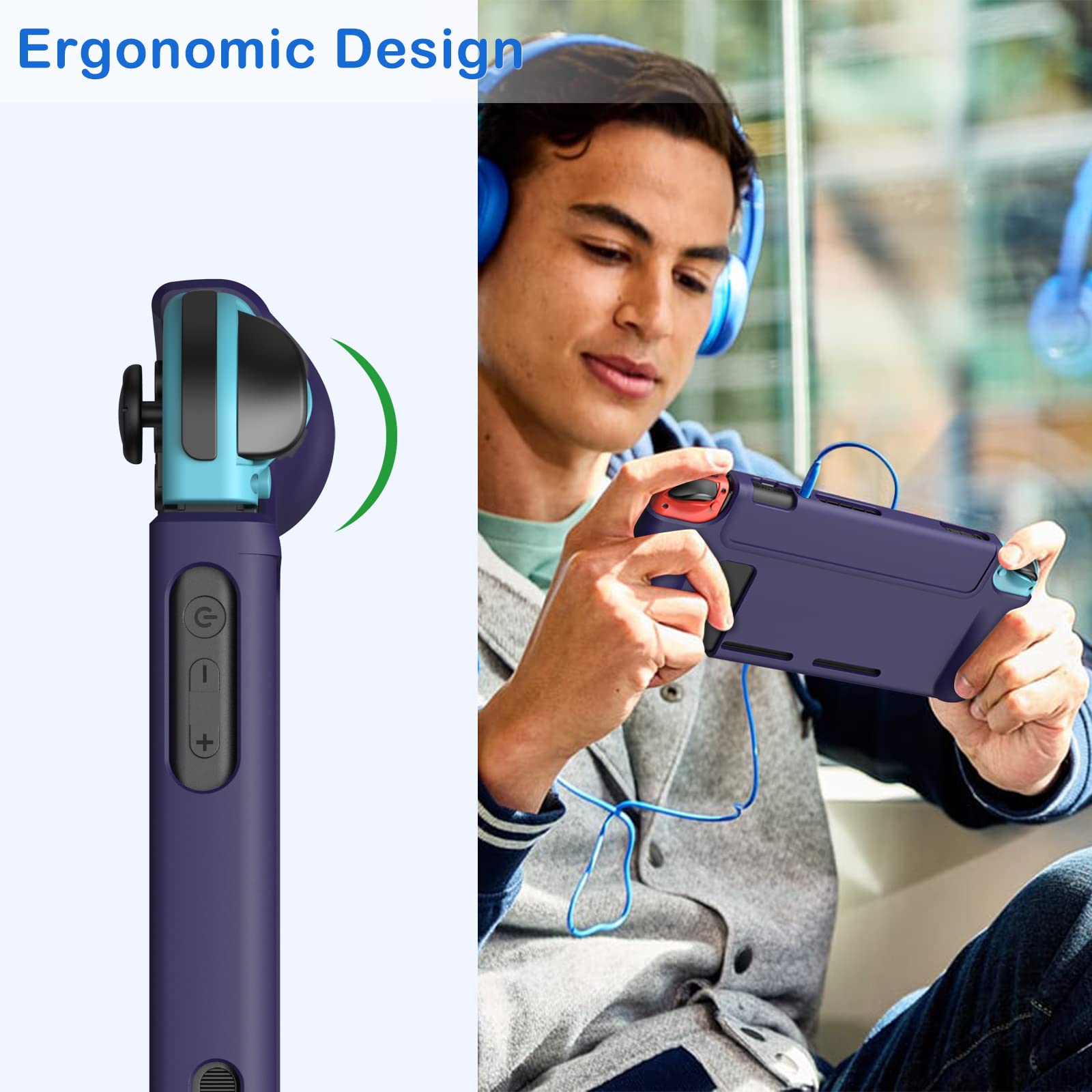 Foto 6 pulgar | Case Fintie Flip Screen Safe para Nintendo Switch de 6.2" 2017 - Venta Internacional