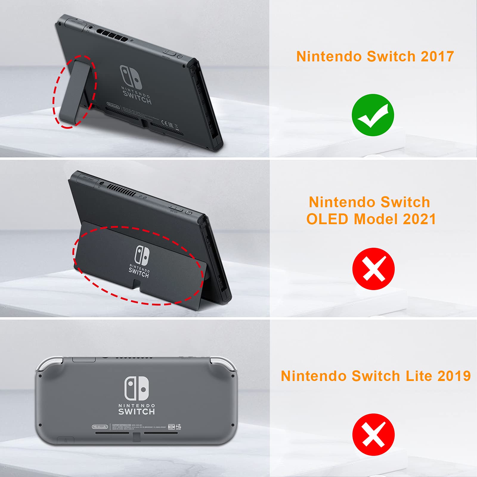 Foto 3 pulgar | Case Fintie  con Pantalla Abatible para Nintendo Switch de 6,2"- Venta Internacional