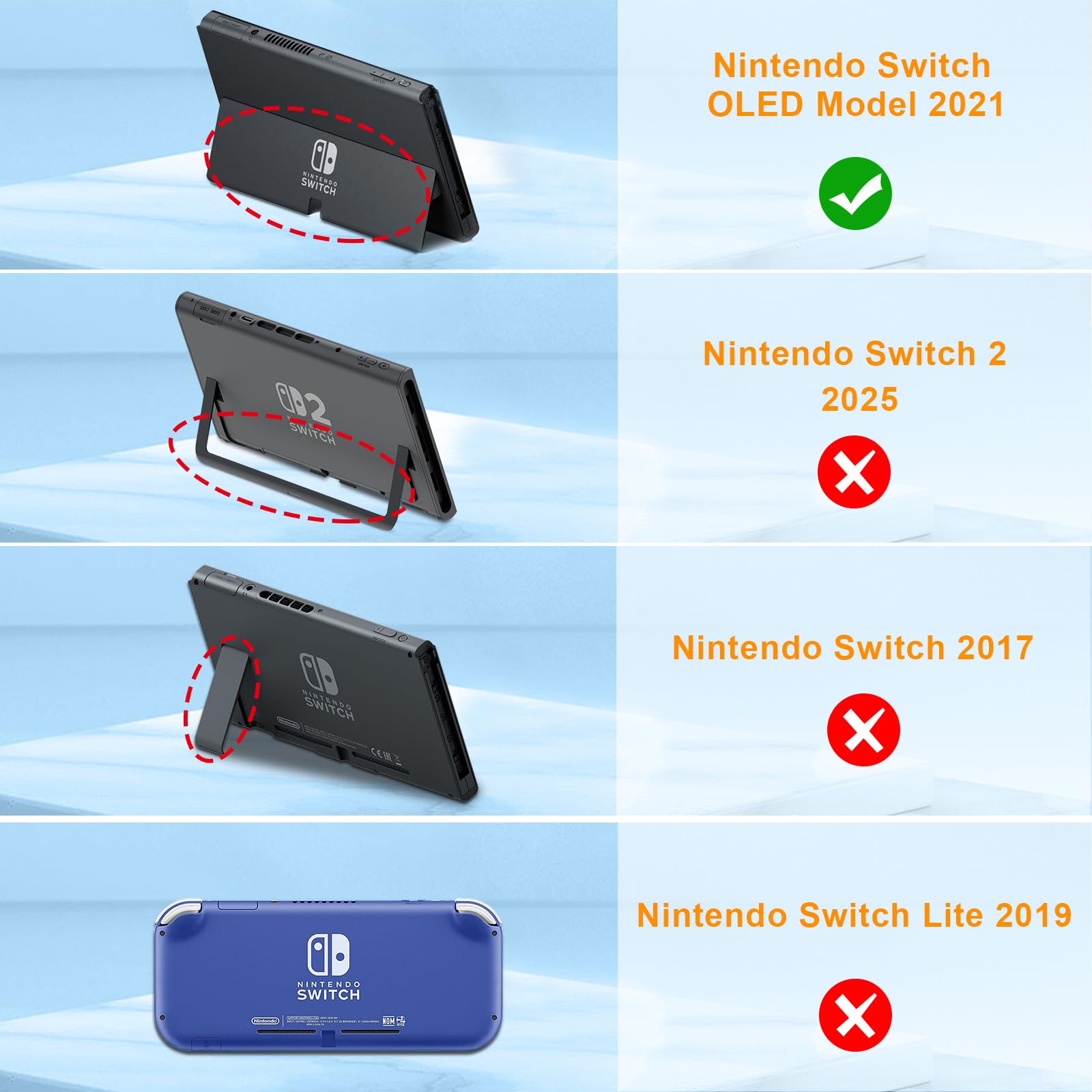 Foto 3 pulgar | Funda con Tapa Fintie para Nintendo Switch Oled 2021 - Venta Internacional