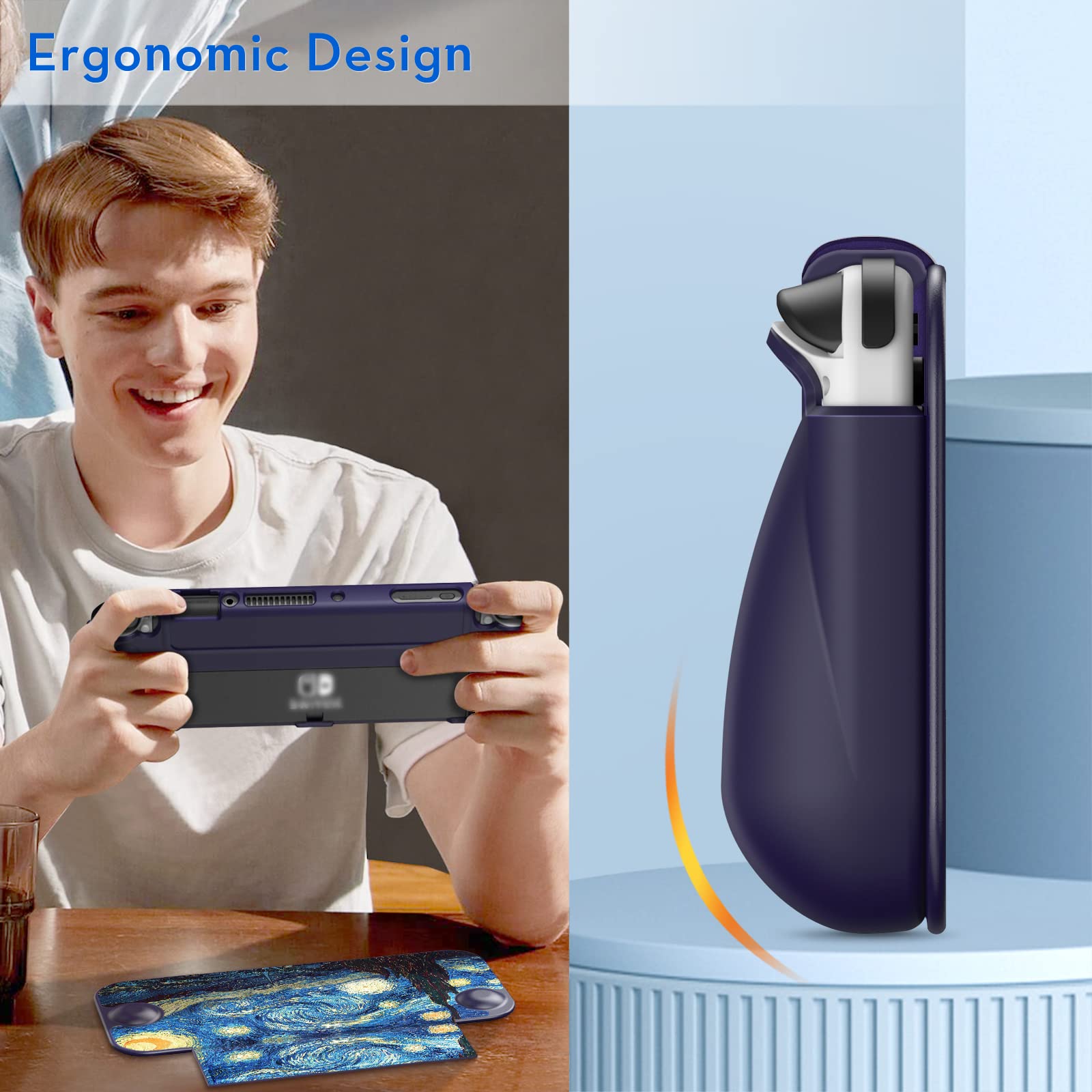 Foto 5 pulgar | Funda con Tapa Fintie para Nintendo Switch Oled 2021 - Venta Internacional