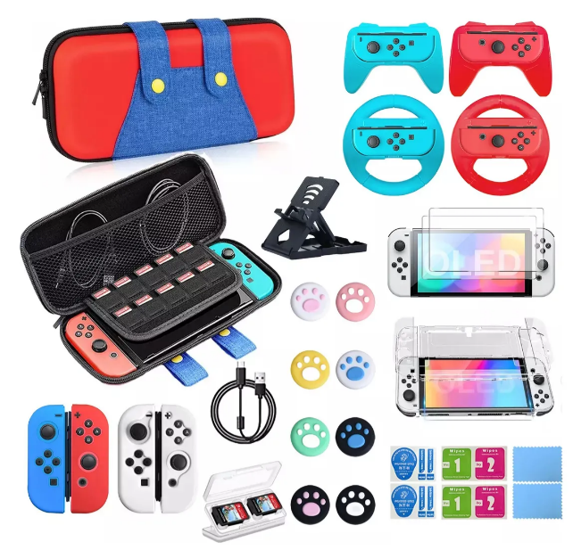 Foto 1 | Xtellar Kit Premium De Accesorios 36 En 1 Para Nintendo Switch Oled