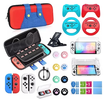 Foto 1 | Xtellar Kit Premium De Accesorios 36 En 1 Para Nintendo Switch Oled