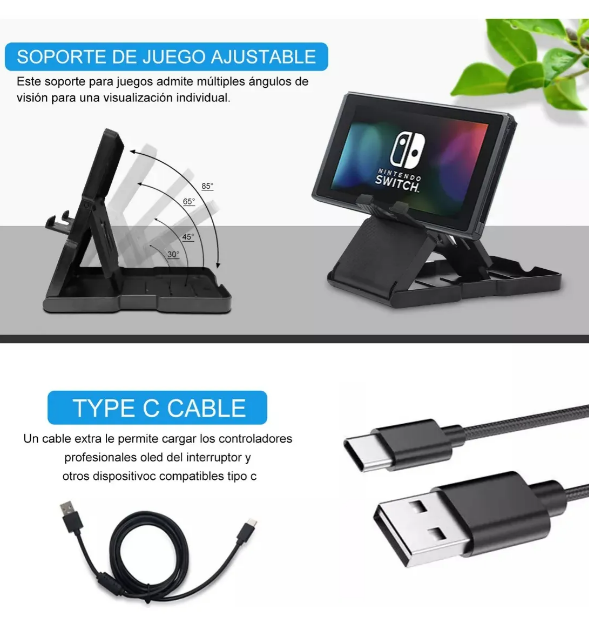 Foto 5 pulgar | Xtellar Kit Premium De Accesorios 36 En 1 Para Nintendo Switch Oled