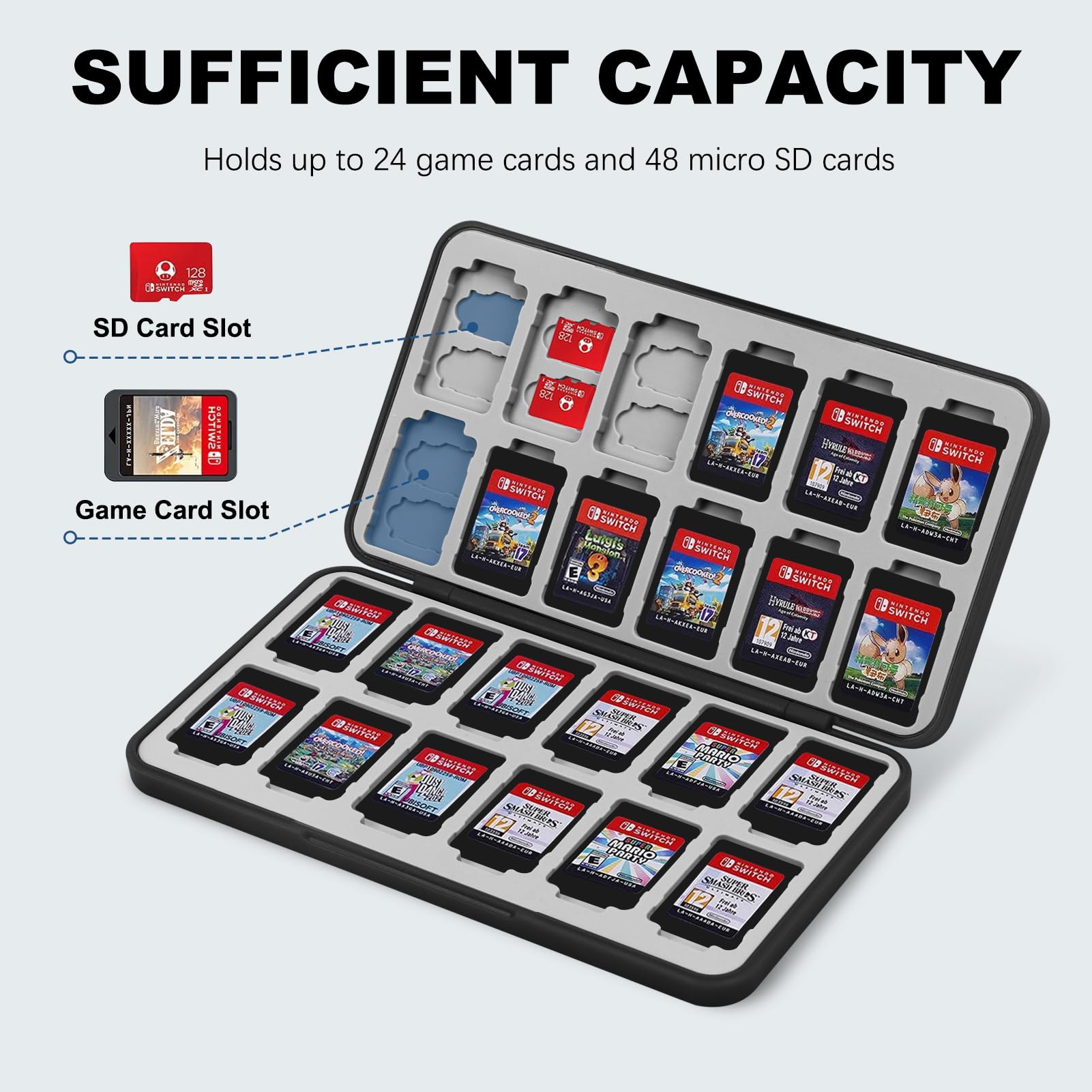 Foto 2 | Funda Para Nintendo Switch Fyy, Soporte Para Juegos Nintendo Switch - Venta Internacional.