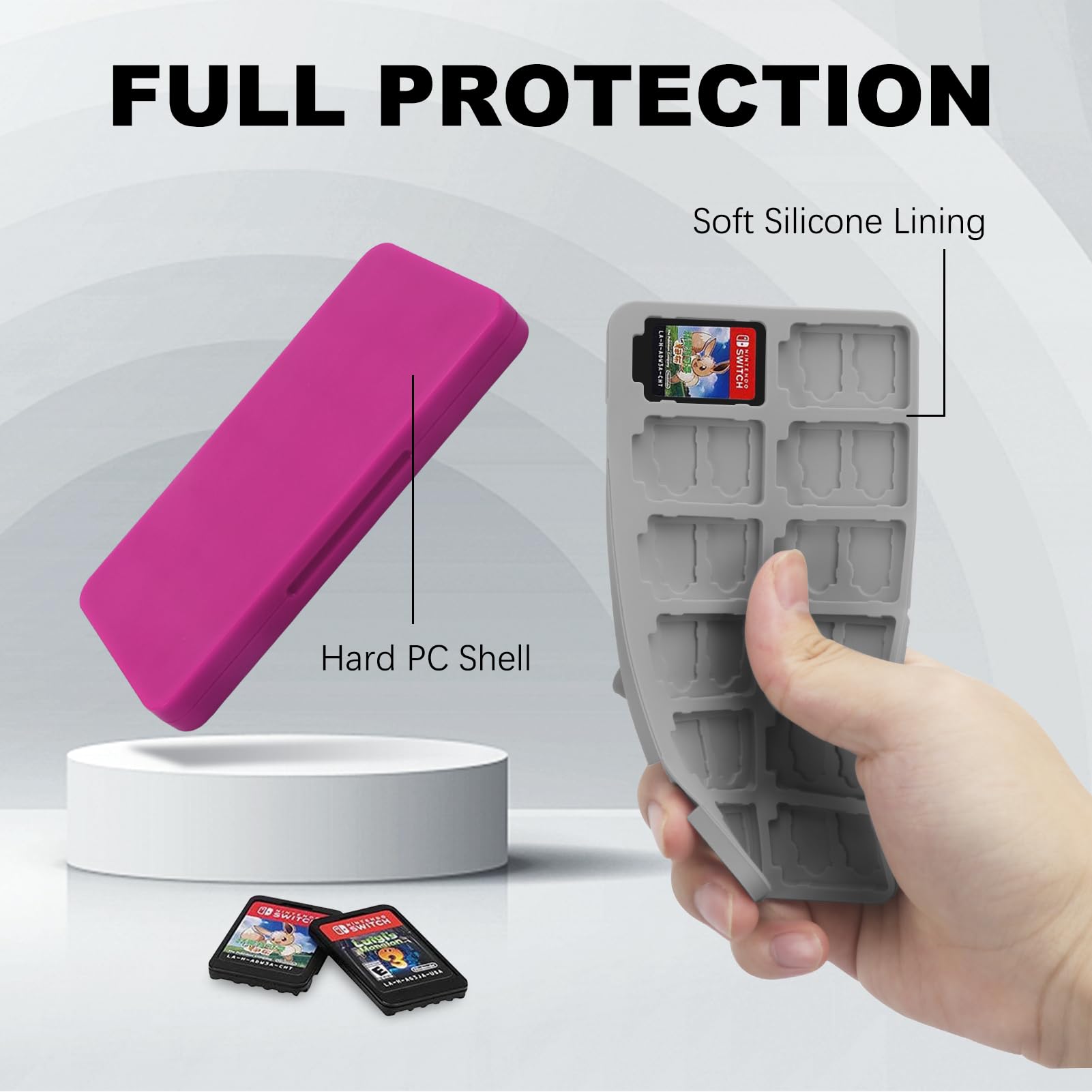Foto 6 pulgar | Funda Para Nintendo Switch Fyy, Soporte Para Juegos Nintendo Switch - Venta Internacional.