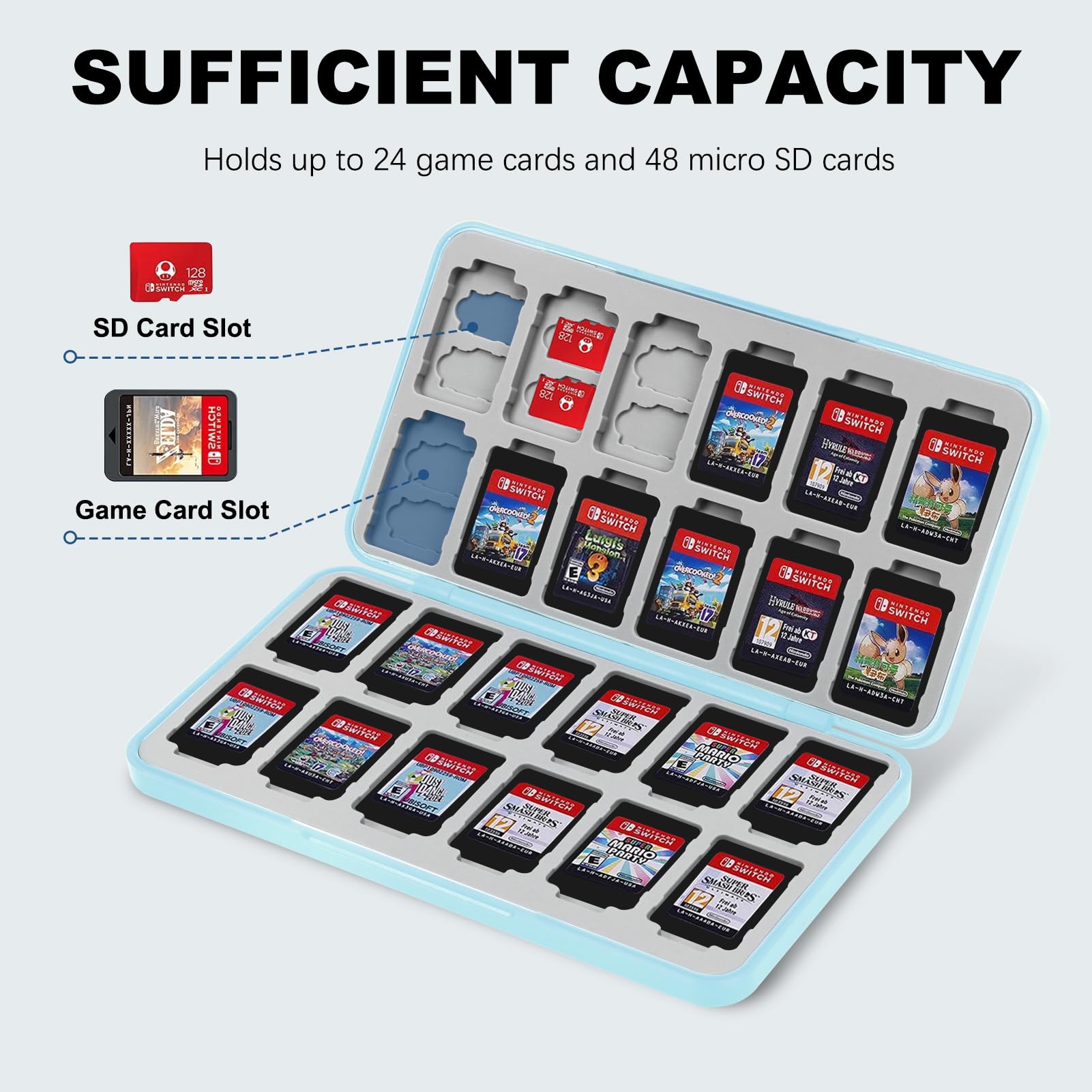 Foto 2 | Funda Para Nintendo Switch Fyy, Soporte Para Juegos Nintendo Switch - Venta Internacional.
