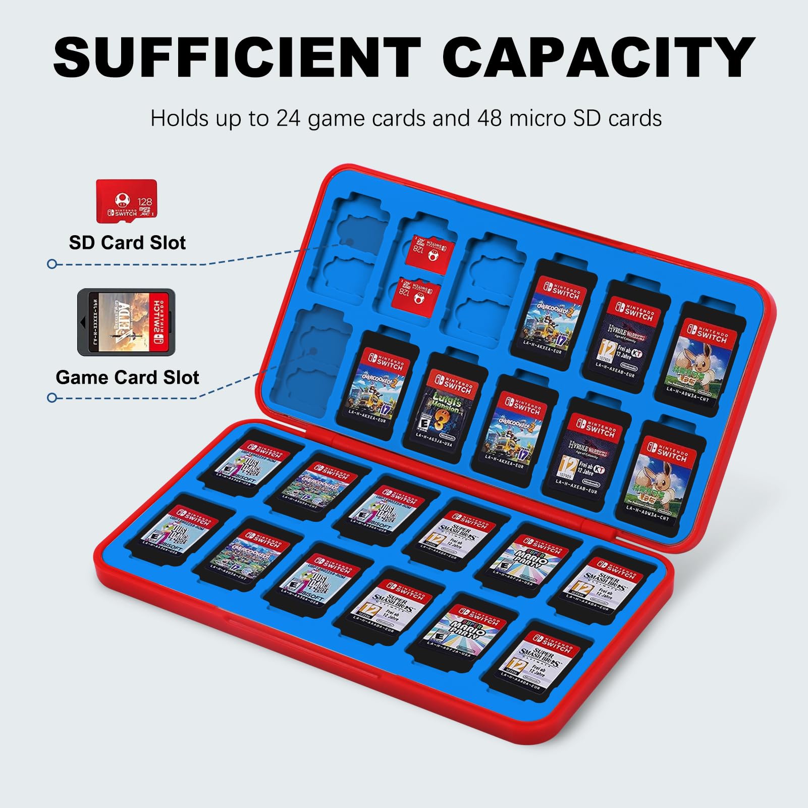 Foto 3 pulgar | Funda Para Nintendo Switch Fyy, Soporte Para Juegos Nintendo Switch - Venta Internacional.
