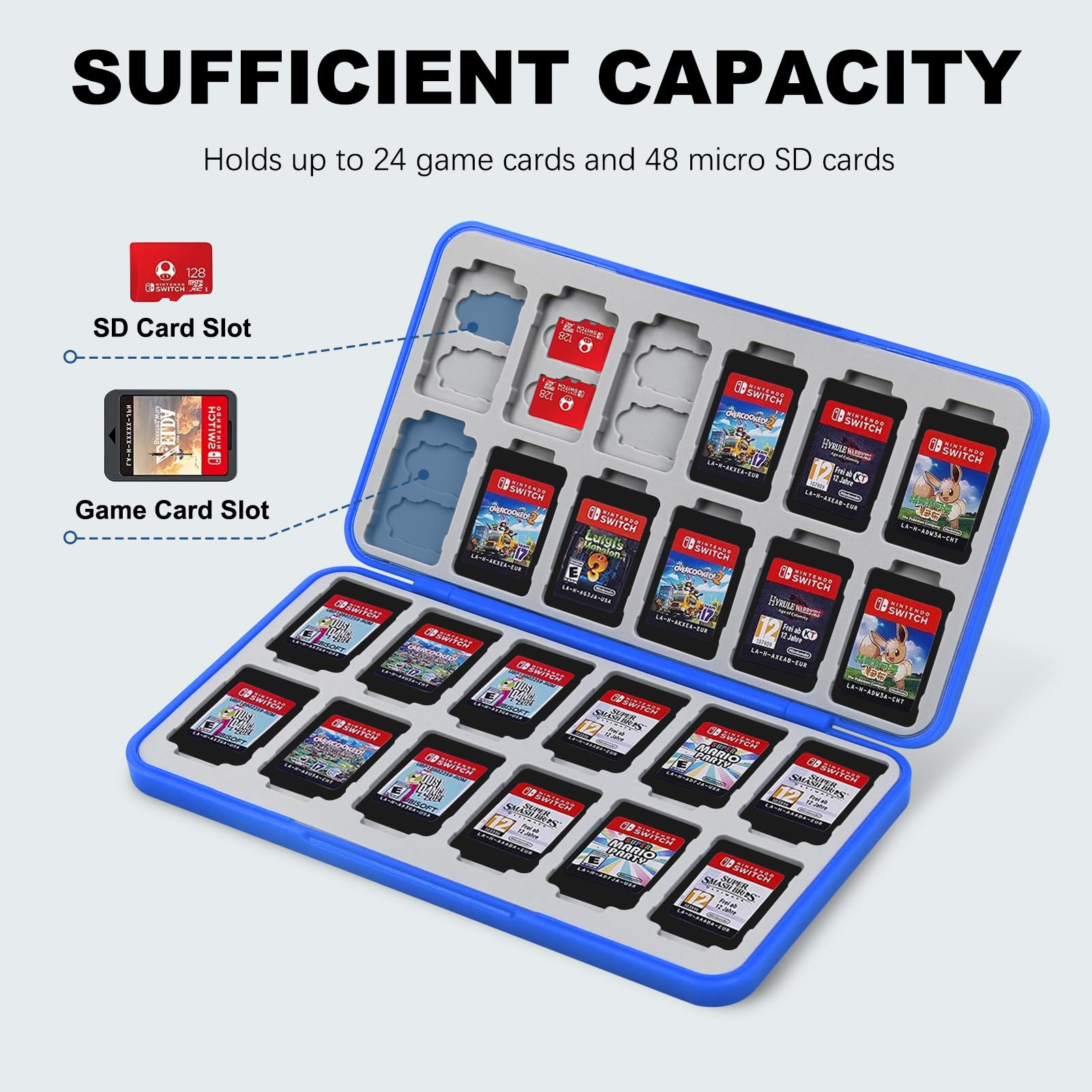 Foto 3 pulgar | Funda Para Nintendo Switch Fyy, Soporte Para Juegos Nintendo Switch - Venta Internacional.