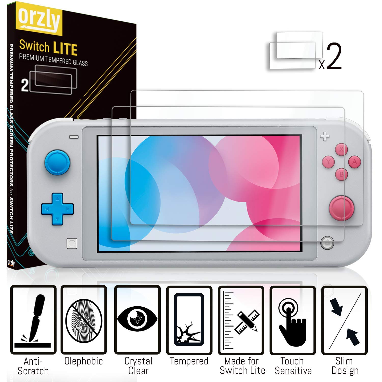 Foto 6 pulgar | Paquete De Accesorios Orzly Para Nintendo Switch Lite Con Funda Y Más - Venta Internacional.