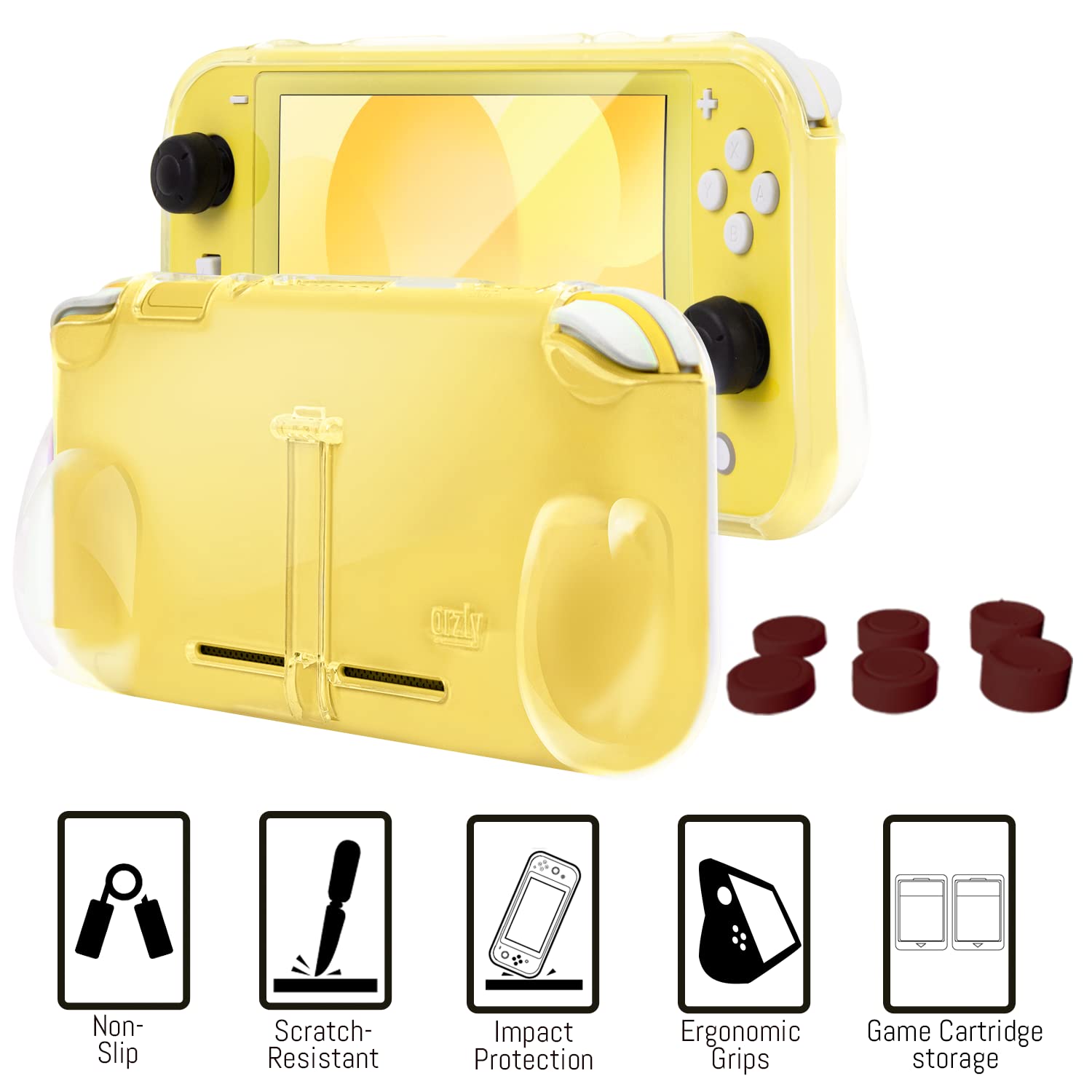 Foto 7 pulgar | Paquete De Accesorios Orzly Para Nintendo Switch Lite Con Funda Y Más - Venta Internacional.