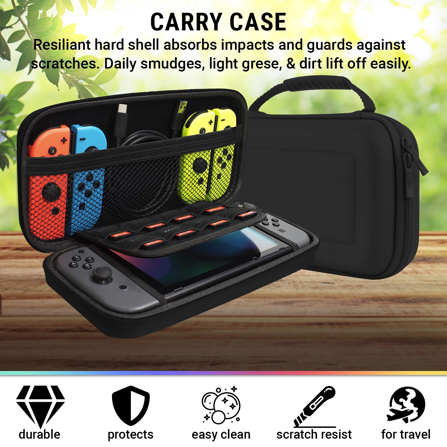 Foto 3 pulgar | Paquete De Accesorios Orzly Essentials Pack Para Nintendo Switch Oled - Venta Internacional.