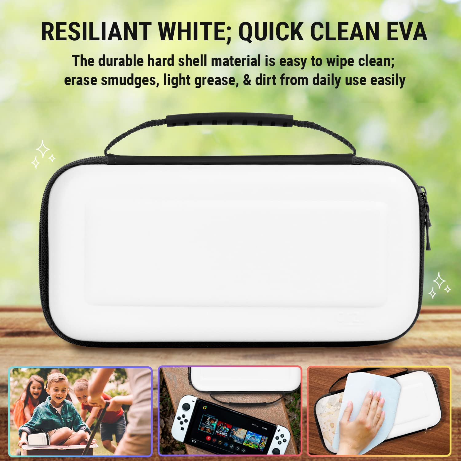Foto 5 pulgar | Kit De Accesorios Nintendo Switch Oled Orzly Ice White - Venta Internacional.