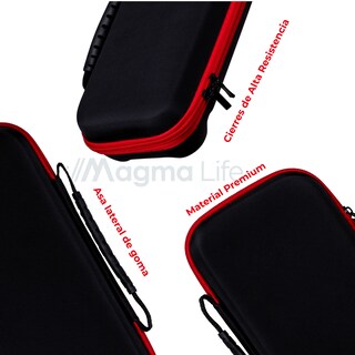 Foto 4 | Magma Life Organizador De Almacenamiento Para Accesorios De Nintendo Switch Y Switch Oled, Amplio Y Con Seguros Org