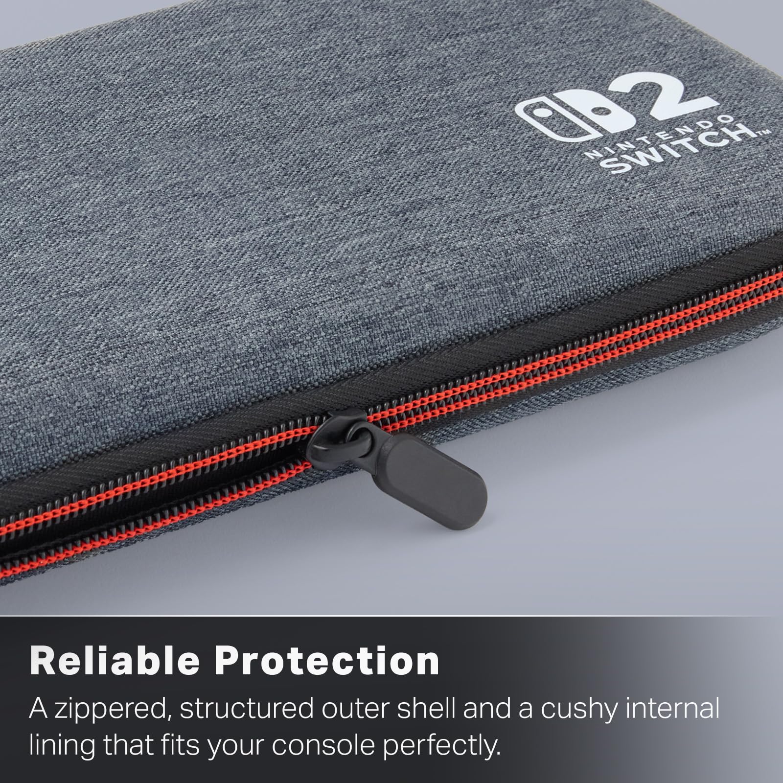 Foto 5 pulgar | Funda Protectora Powera Slim Para Nintendo Switch 2  Color Gris - Venta Internacional.