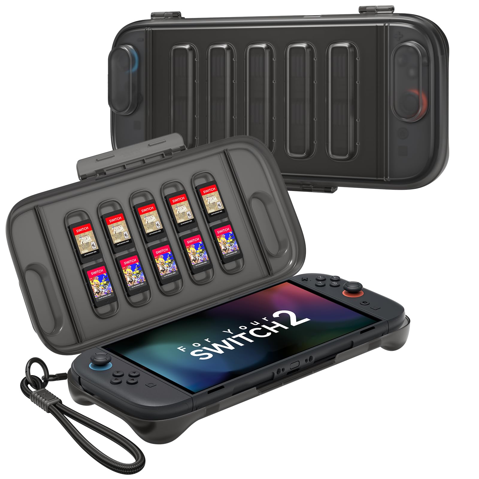 Foto 2 pulgar | Funda Protectora Jsaux Para Nintendo Switch 2 (2025) Translúcida - Venta Internacional.