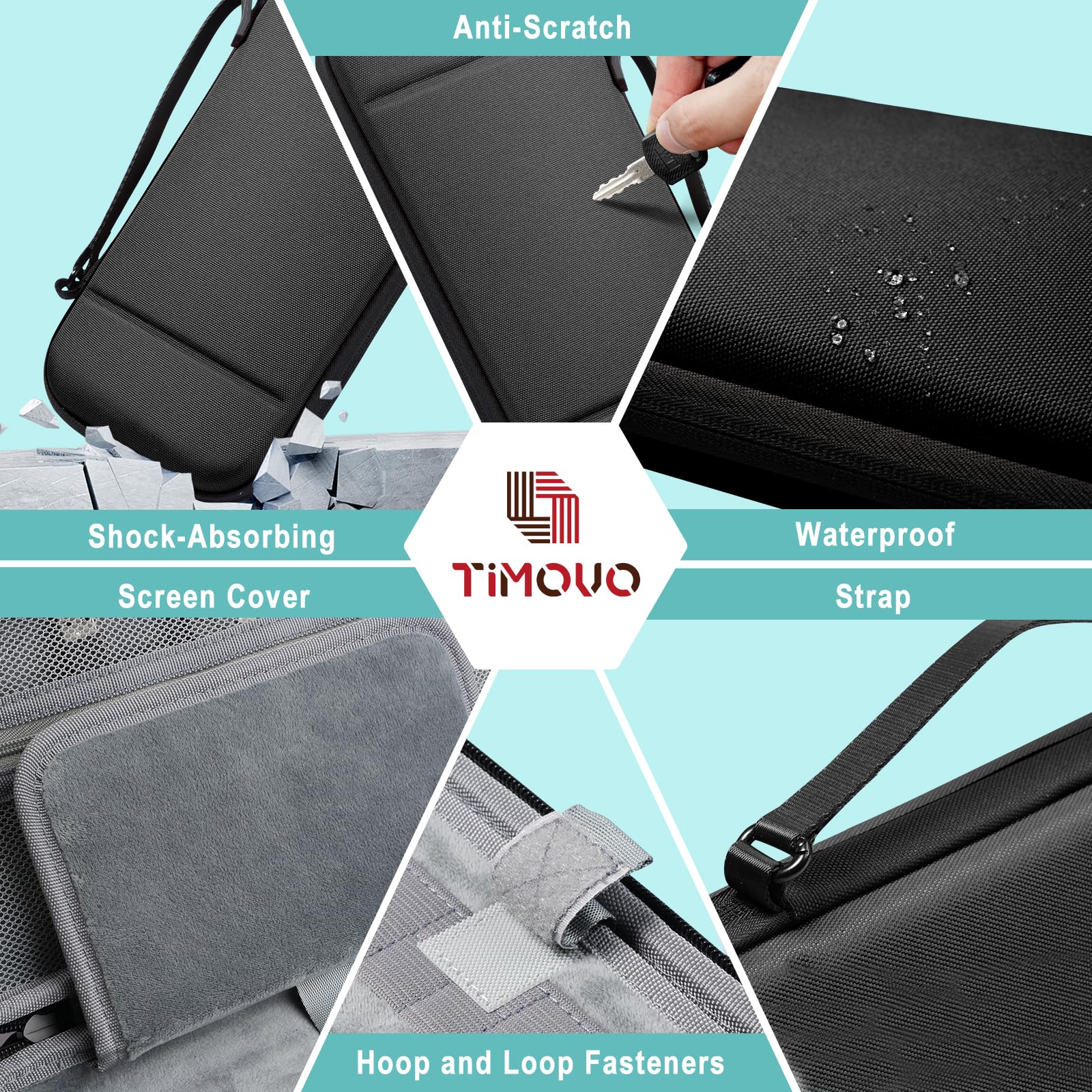 Foto 5 pulgar | Kit De Accesorios Timovo Para Nintendo Switch 2 - Negro - Venta Internacional.