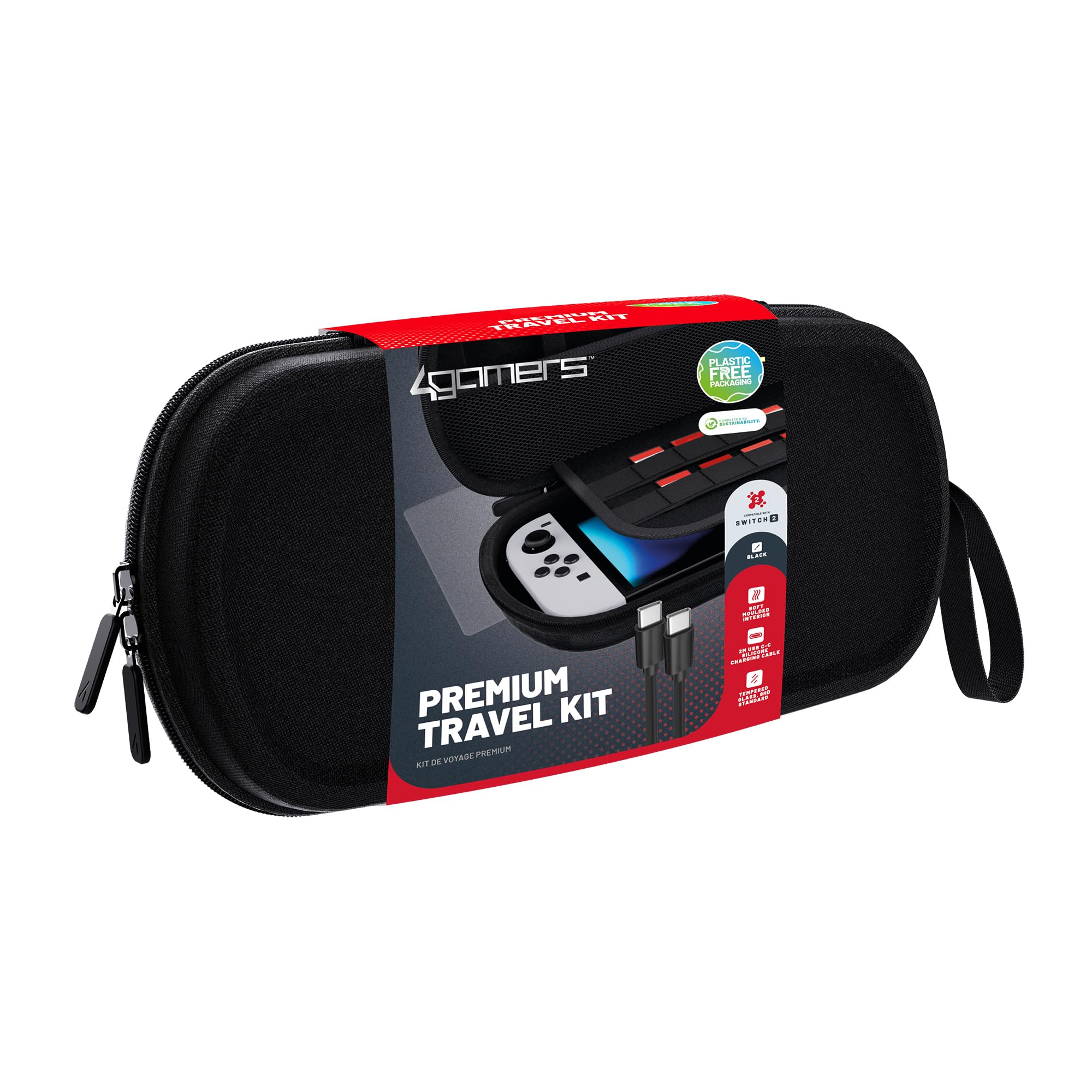 Foto 1 | Consola Portátil Travel Kit 4gamers Compatible Con Switch 2 - Venta Internacional.