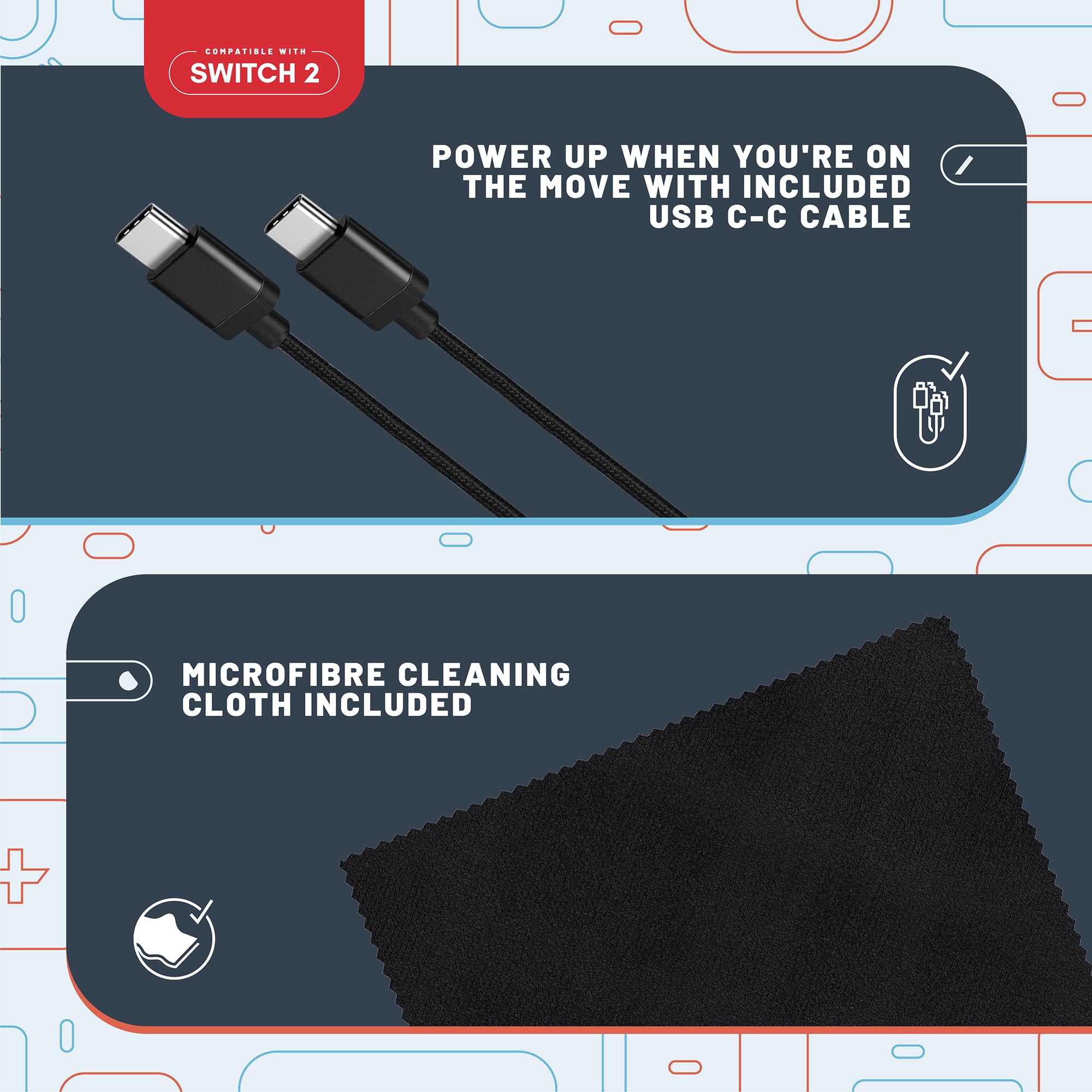 Foto 5 | Consola Portátil Travel Kit 4gamers Compatible Con Switch 2 - Venta Internacional.