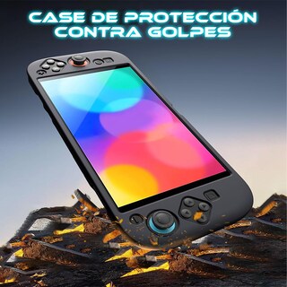 Foto 3 | Funda Estuche Case Protector Rígido De Silicon Para Consola Nswitch-2 Color Negro