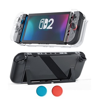 Foto 1 | Funda Estuche Case Protector Rígido Acrílica Para Consola Nswitch-2 Color Transparente