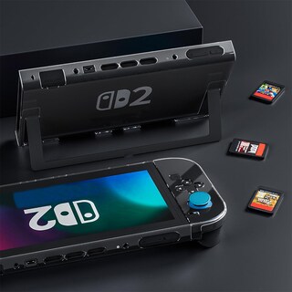 Foto 6 | Funda Estuche Case Protector Rígido Acrílica Para Consola Nswitch-2 Color Transparente