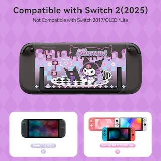 Foto 2 | Funda Protectora Kuitmor Pc Para Switch 2 Modelo 2025 Con Joy Con - Venta Internacional.