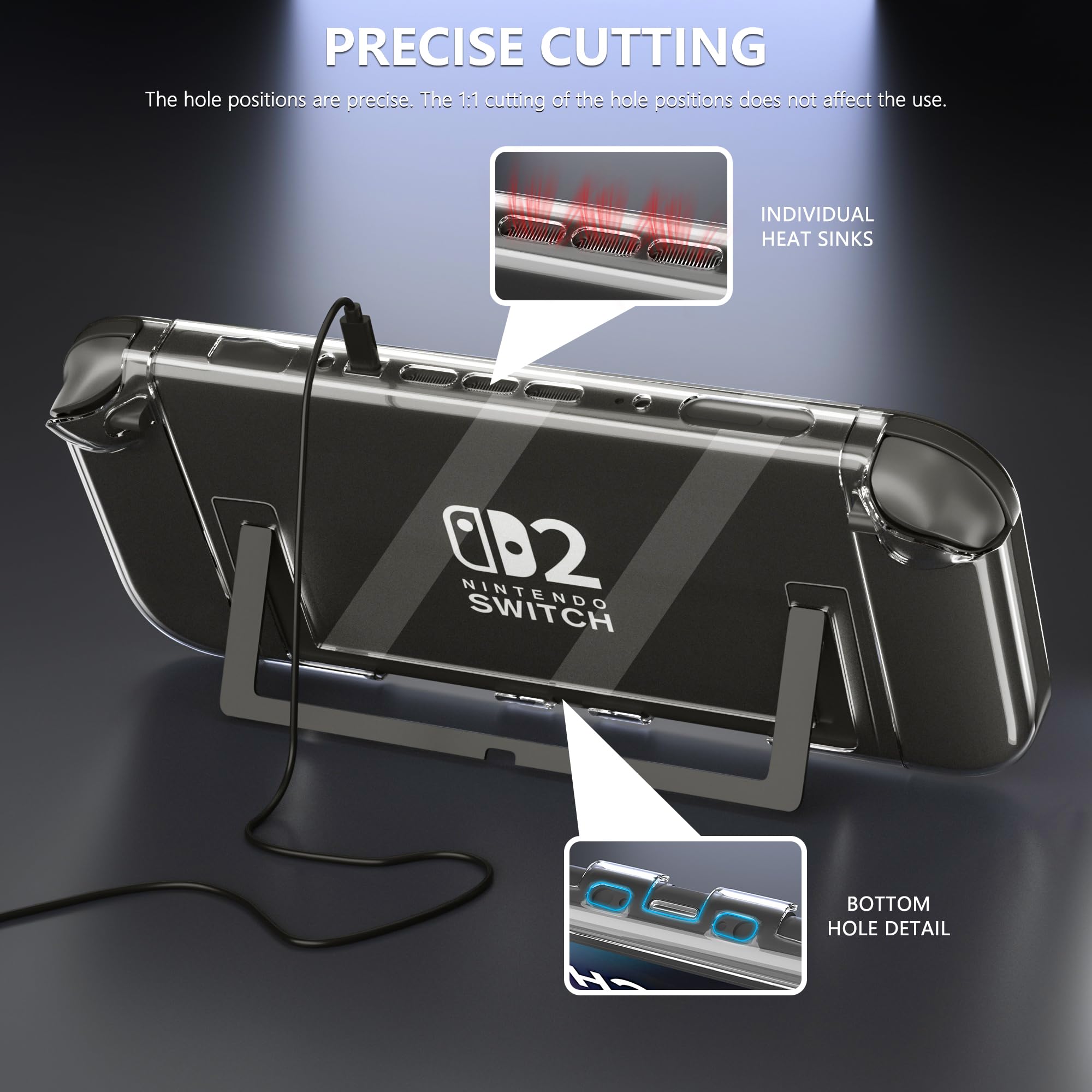 Foto 4 | Paquete De Fundas Para Nintendo Switch 2 (2025) Fanpl Con Accesorios - Venta Internacional.