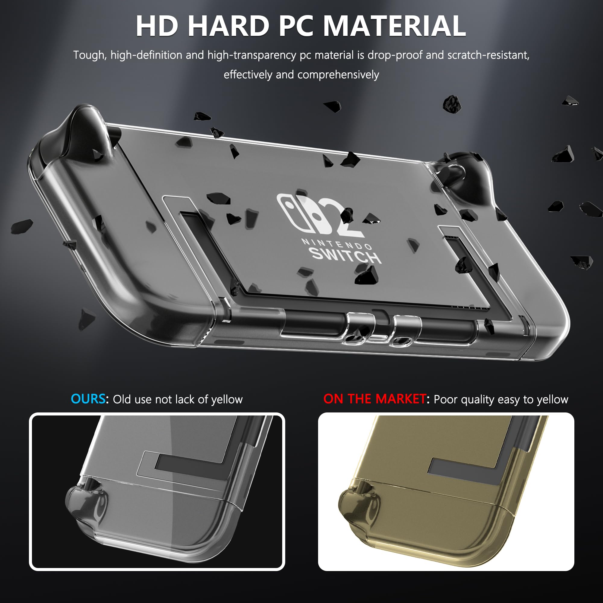 Foto 7 | Paquete De Fundas Para Nintendo Switch 2 (2025) Fanpl Con Accesorios - Venta Internacional.