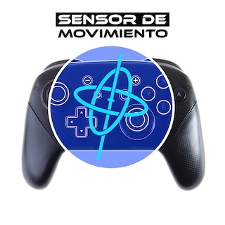 Foto 2 | Control Inalámbrico Pro Virtual Zone VZ-NSPCDBK color Negro Compatible con Nintendo Switch