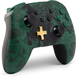 Foto 3 | Control Inalámbrico PowerA color Verde para Nintendo Switch - Silueta de Link
