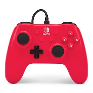 Foto 1 | Controlador De Juegos Powera Raspberry Red Usb Para Nintendo Switch - Venta Internacional.