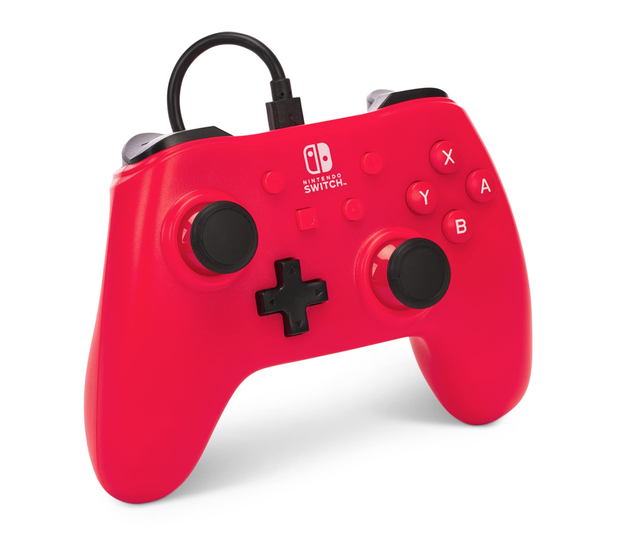 Foto 2 | Controlador De Juegos Powera Raspberry Red Usb Para Nintendo Switch - Venta Internacional.