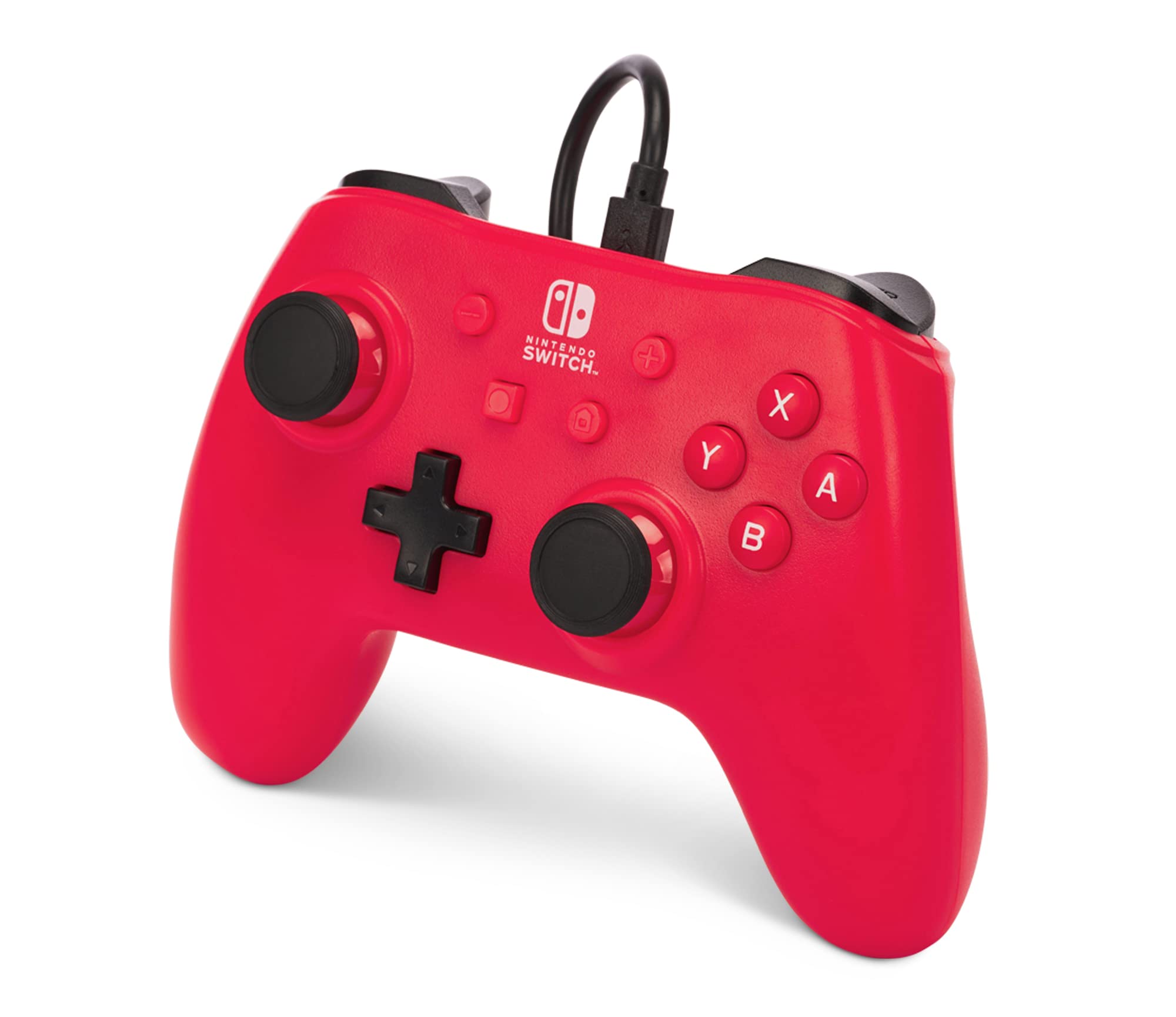 Foto 4 | Controlador De Juegos Powera Raspberry Red Usb Para Nintendo Switch - Venta Internacional.