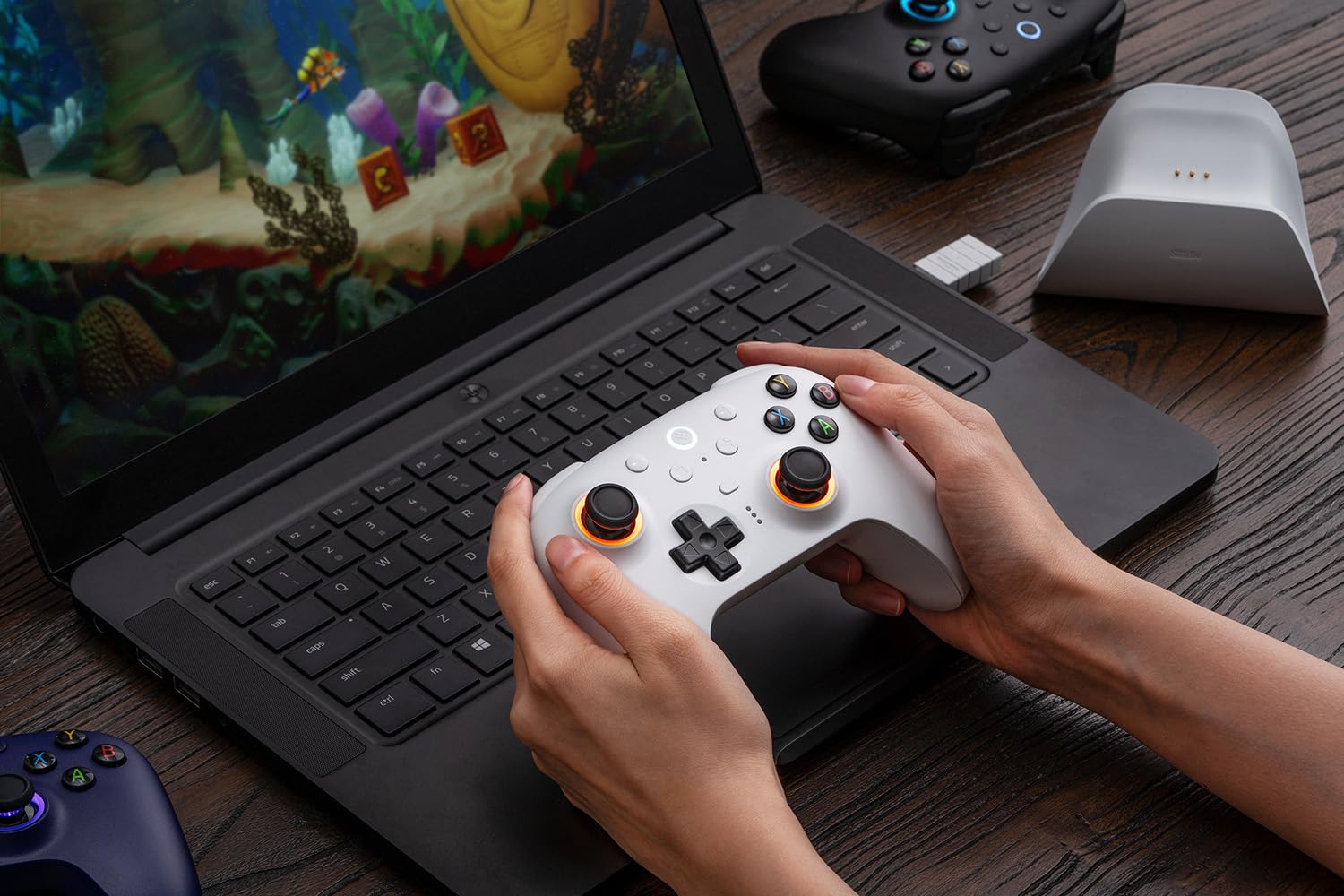 Foto 7 | Controlador Inalámbrico 8bitdo Ultimate 2 Para Windows Y Android - Venta Internacional.